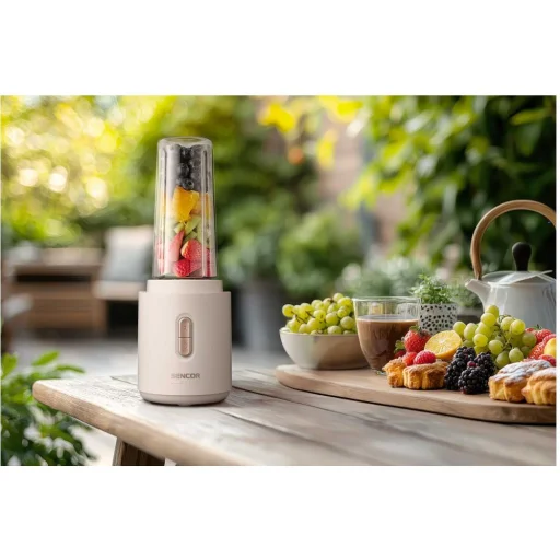 SENCOR SBL 9130WH akkumulátoros smoothie maker 500 ml, fehér - 10