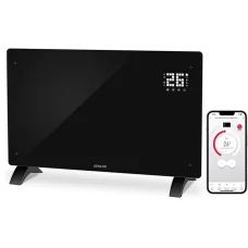 SENCOR SCF 4241BK üveg konvektor 2000 W fekete