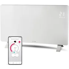 SENCOR SCF 4740WH Wi-Fi elektromos üveg konvektor 2400 W, fehér