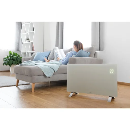 SENCOR SCF 4740WH Wi-Fi elektromos üveg konvektor 2400 W, fehér - 14