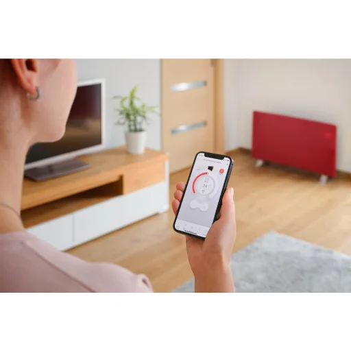 SENCOR SCF 4742RD Wi-Fi elektromos üveg konvektor 2400 W - 9