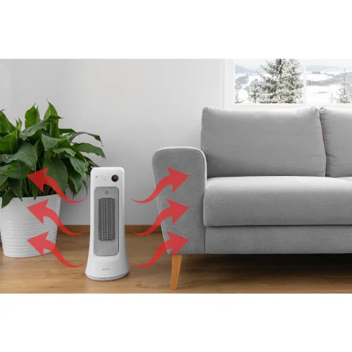SENCOR SFH 8019WH kerámia hősugárzó 2000 W fehér - 13