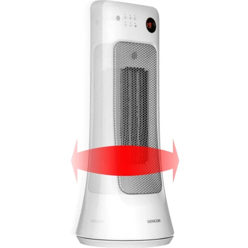 SENCOR SFH 8019WH kerámia hősugárzó 2000 W fehér - 5