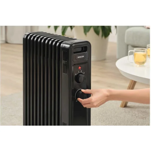 SENCOR SOH 3511BK elektromos olajradiátor 2300 W, 11 tagos, fekete - 9