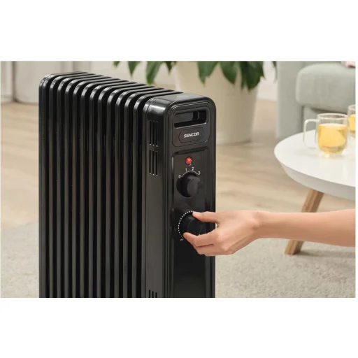 SENCOR SOH 3513BK elektromos olajradiátor 2500 W, 13 tagos, fekete - 10