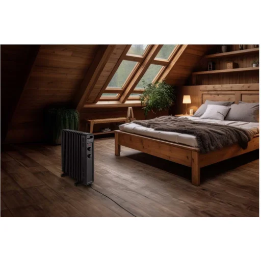 SENCOR SOH 3513BK elektromos olajradiátor 2500 W, 13 tagos, fekete - 12