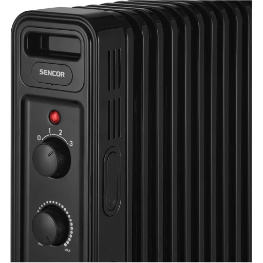 SENCOR SOH 3513BK elektromos olajradiátor 2500 W, 13 tagos, fekete - 4