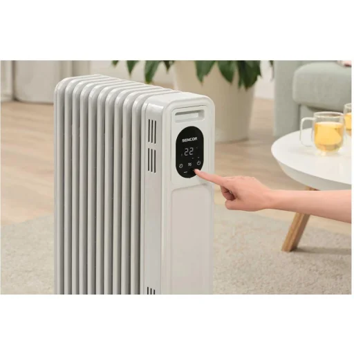 SENCOR SOH 6211WH elektromos olajradiátor 2300 W, 11 tagos, fehér - 8