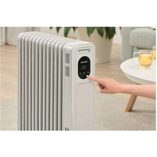 SENCOR SOH 6213WH elektromos olajradiátor 2500 W, 13 tagos, fehér - 9