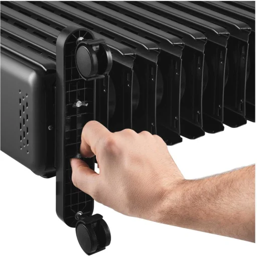 SENCOR SOH 8211GY okos elektromos olajradiátor 2400 W, 11 bordás, szürke - 6
