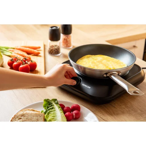SENCOR SCP 1763BK kerámia főzőlap 1200 W, 19 cm, fekete - 7
