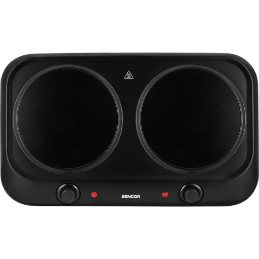 SENCOR SCP 2263BK dupla kerámia főzőlap 2×1200 W, fekete - 2