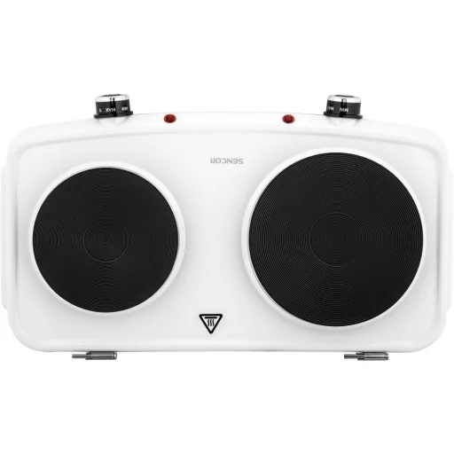 SENCOR SCP 2271WH-EUE4 dupla elektromos főzőlap fedéllel, 2250 W - 4