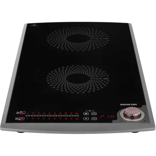 SENCOR SCP 5414GY hordozható kétzónás indukciós főzőlap 3100 W - 3