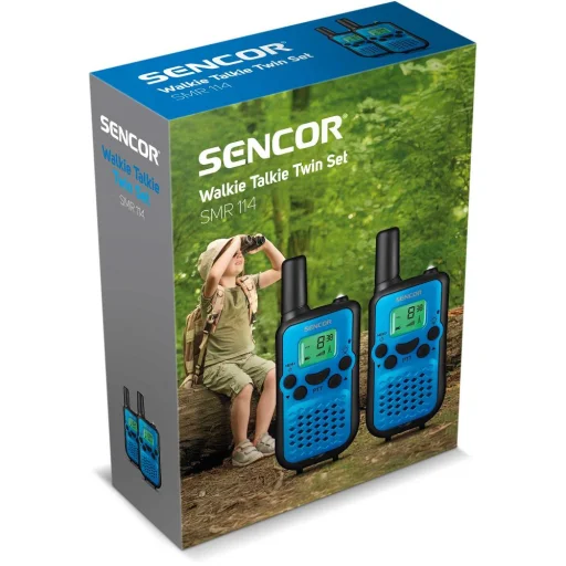 Sencor SMR 114 TWIN walkie talkie adóvevő készlet, 2 db - 3