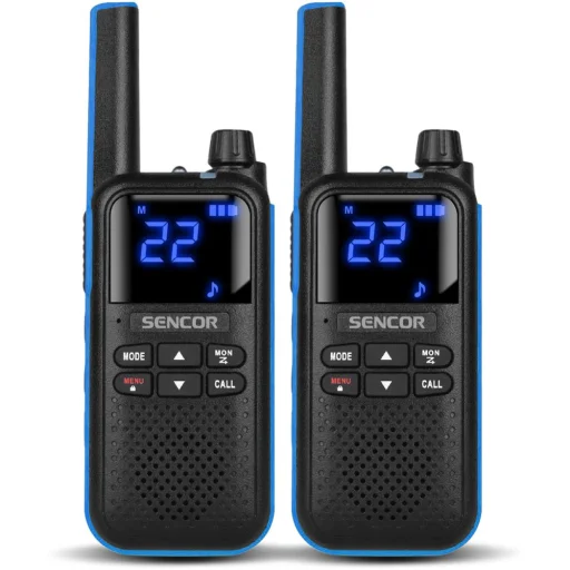 Sencor SMR 700 Blue PMR adóvevő készlet, 2 db - 2