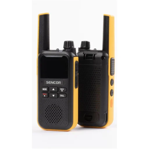 Sencor SMR 700 Yellow sada PMR vysielačiek, 2 ks, žltá - 8