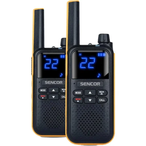 Sencor SMR 700 Yellow sada PMR vysielačiek, 2 ks, žltá - 1