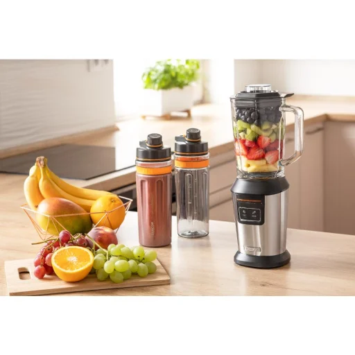 Sencor SBL 7550SS smoothie maker 800 W 2 db 0,6 l sportpohárral és 0,9 l üvegedénnyel - 19