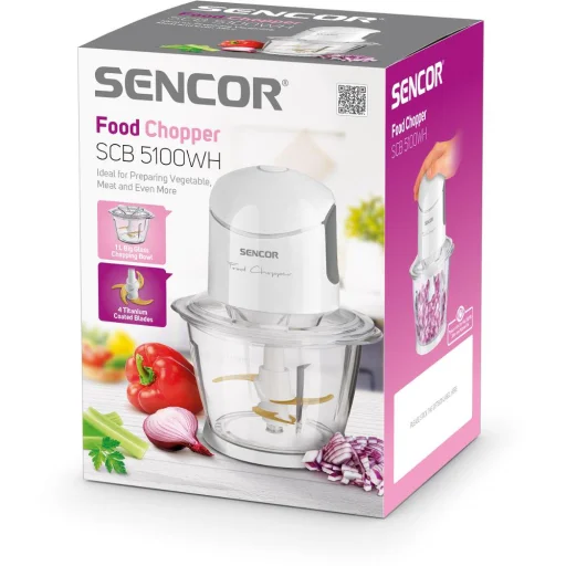 SENCOR SCB 5100WH-EUE3 elektromos aprító 800 W, 1 l üvegedény - 9