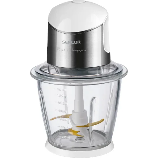 SENCOR SCB 6150SS-EUE3 aprító 1,5 l üvegedénnyel, 800 W, ezüst - 1