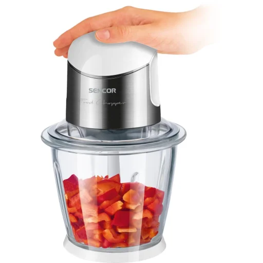 SENCOR SCB 6150SS-EUE3 aprító 1,5 l üvegedénnyel, 800 W, ezüst - 3