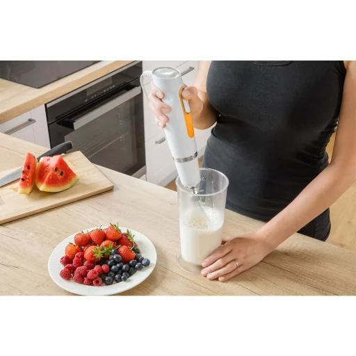 SENCOR SHB 4260WH-EUE3 600 W botmixer szett 700 ml keverőedénnyel és 500 ml aprítóedénnyel - 16