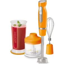 SENCOR SHB 4463OR-EUE3 botmixer szett 1000 W, 700 ml mixelő- és 500 ml aprítóedénnyel, rozsdamentes tartozékokkal