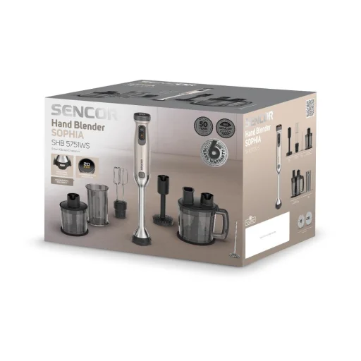 SENCOR SHB 5751WS SOPHIA 6 az 1-ben botmixer 1500 W fehér￼ - 17