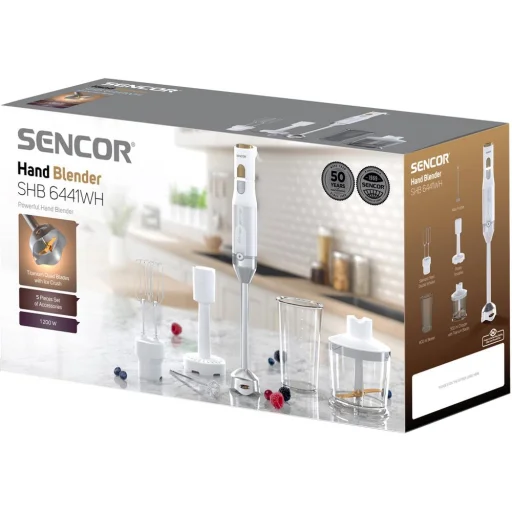 SENCOR SHB 6441WH 4 az 1-ben botmixer 1200 W, fehér - 17