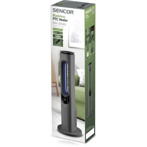 SENCOR SFH 3704SL PTC kerámia oszlop hősugárzó, 2000 W, 95 cm - 15