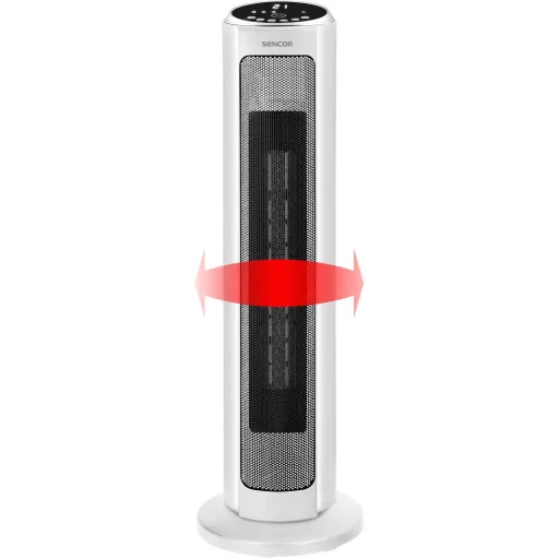 SENCOR SFH 8994WH WiFi kerámia oszlop hősugárzó, 2200 W, fehér - 6