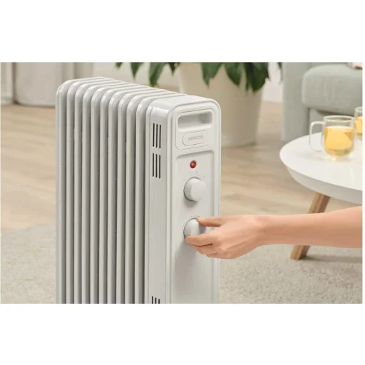 SENCOR SOH 3411WH elektromos olajradiátor, 2300 W, 11 fűtőelem, fehér - 8