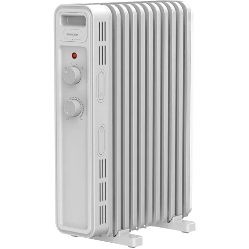 SENCOR SOH 3411WH elektromos olajradiátor, 2300 W, 11 fűtőelem, fehér - 1