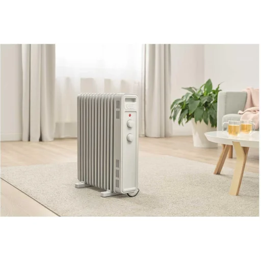 SENCOR SOH 3413WH elektromos olajradiátor 2500 W, 13 tagos, fehér - 8