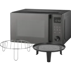 SENCOR SMW 6025BK mikrohullámú sütő grill és forrólevegős funkcióval, 25 l