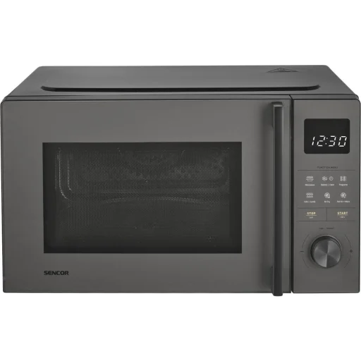 SENCOR SMW 6025BK mikrohullámú sütő grill és forrólevegős funkcióval, 25 l - 4
