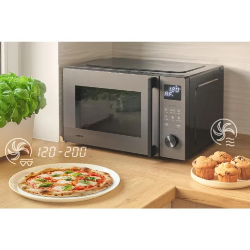 SENCOR SMW 6025BK mikrovlnná rúra s funkciou grilu a horúceho vzduchu, 25 l - 13