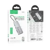 Hoco HB52 8 v 1 USB-C hub adaptér, sivý thumbnail