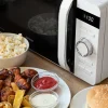 SENCOR SMW 5017WH szabadonálló mikrohullámú sütő, 17 l, 800 W, fehér thumbnail