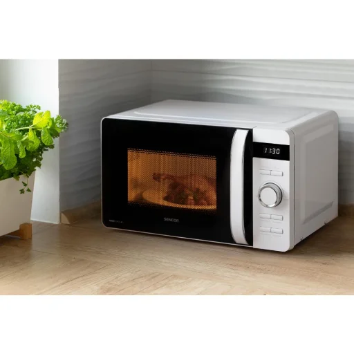 SENCOR SMW 5017WH szabadonálló mikrohullámú sütő, 17 l, 800 W, fehér - 11