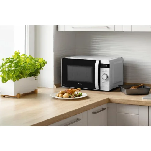 SENCOR SMW 5017WH szabadonálló mikrohullámú sütő, 17 l, 800 W, fehér - 12