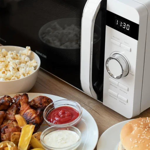SENCOR SMW 5017WH voľne stojaca mikrovlnná rúra, 17 l, 800 W, biela - 10