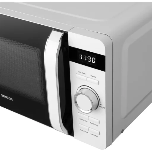 SENCOR SMW 5017WH szabadonálló mikrohullámú sütő, 17 l, 800 W, fehér - 6