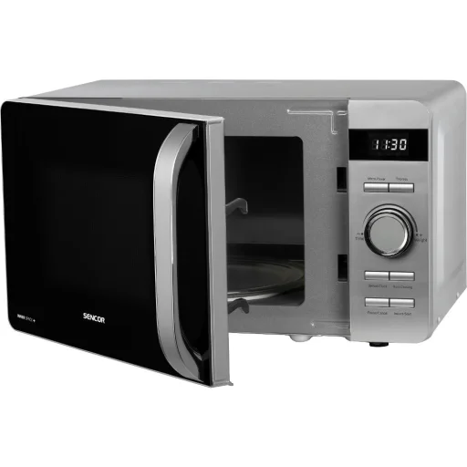 SENCOR SMW 5217SL szabadonálló mikrohullámú sütő, 17 l, 800 W, ezüst - 2