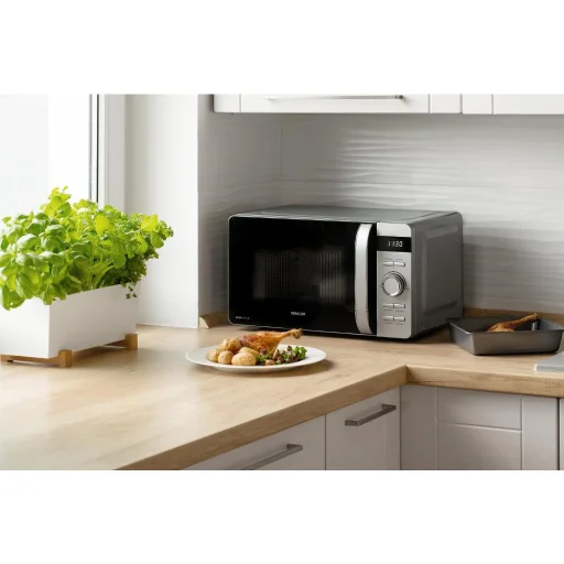 SENCOR SMW 5217SL szabadonálló mikrohullámú sütő, 17 l, 800 W, ezüst - 12