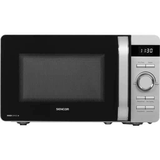 SENCOR SMW 5217SL szabadonálló mikrohullámú sütő, 17 l, 800 W, ezüst - 3