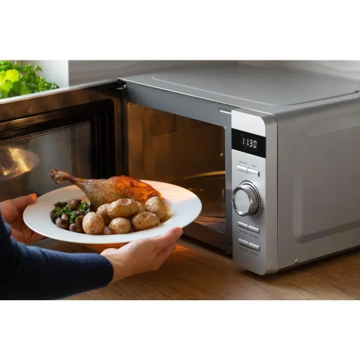 SENCOR SMW 5217SL szabadonálló mikrohullámú sütő, 17 l, 800 W, ezüst - 8