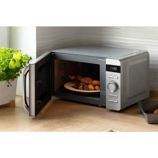 SENCOR SMW 5217SL szabadonálló mikrohullámú sütő, 17 l, 800 W, ezüst - 9