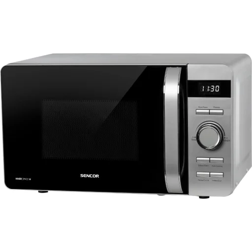SENCOR SMW 5217SL szabadonálló mikrohullámú sütő, 17 l, 800 W, ezüst - 1